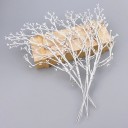 Branche décorative blanche 6 pcs 5
