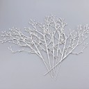 Branche décorative blanche 6 pcs 6