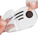 Branturi transparente pentru încălțăminte cu efect de masaj magnetic, suport pentru mers, puncte reflexe, stimulare a sănătății, mărimea UE 20-35, reglabile 2
