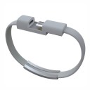 Brățară cablu de date USB la Micro USB / USB-C / Lightning 2