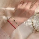Brăţară din lanţ pentru femei cu pietricele H158 6