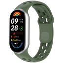 Brățară din silicon pentru ceasuri Xiaomi Mi Band 9 Brățară moale și confortabilă pentru încheietura mâinii Material rezistent 8