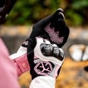 Breathable Full-Finger Motorcycle and Motocross Touchscreen Gloves with Hard Knuckle Protector and Finger Protectors for Motorbike Unisex 8