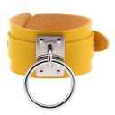 Bredt læderarmbånd 10