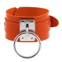 Bredt læderarmbånd 13