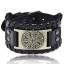 Breites Herren-Lederarmband H207 10