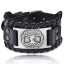 Breites Herren-Lederarmband H207 12