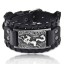 Breites Herren-Lederarmband H207 21