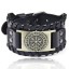 Breites Herren-Lederarmband H207 4