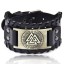 Breites Herren-Lederarmband H207 7