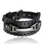 Breites Herren-Lederarmband H208 1