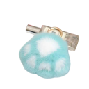 Breloc 8,5 x 8,5 cm Poliester Pufos Lăbuță de pisică Pendentiv pentru chei rucsac geantă Accesoriu moale și pufos Cadou drăguț 6
