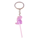 Breloc cu bomboană 12 cm Pendentiv din rășină în formă de dinozaur Decorare dulce pentru chei, rucsac, geantă, cadou pentru copii 6