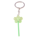 Breloc cu lollipop 12 cm Pendentiv din rășină în formă de floare Decorațiune florală dulce pentru chei rucsac geantă cadou 3