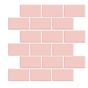 Brick Vinyl Wallpaper 3D Effect 30.5x30.5 cm Waterproof PET Material with PU Adhesive for Wall Decoration, 10 Pieces for Modern Interiors 1