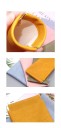 Brillenetui 18 x 8,5 cm Automatisch sluitend Blauwe zachte etui met fleece Binnenin Veermechanisme 3