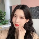 Brincos circulares femininos com padrão de leopardo 4