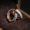 Brincos circulares femininos G1246 25