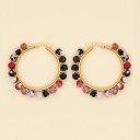 Brincos circulares femininos G507 20