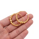 Brincos circulares femininos G892 2