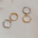 Brincos circulares femininos R64 1