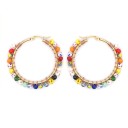 Brincos circulares para senhora G273 5