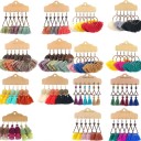 Brincos de argola para senhora 3 pares G1068 1