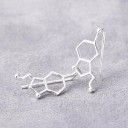 Brincos de aro para mulher H837 8