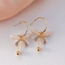 Brincos de laço para senhora H786 4