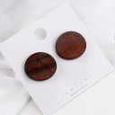 Brincos de madeira para mulher G1151 9