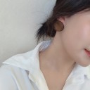 Brincos de madeira para mulher G1151 4