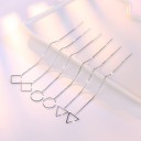 Brincos de pendurar femininos R107 5