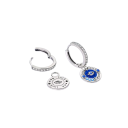 Brincos de prata 925 para mulheres Design circular delicado para uso diário e eventos noturnos Joias originais para qualquer ocasião 3