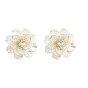 Brincos de pressão femininos flores G1275 1