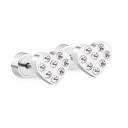 Brincos de pressão femininos G1506 20