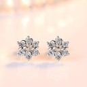 Brincos de pressão flor R130 6