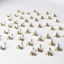 Brincos de pressão para senhora abelha G815 3