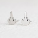 Brincos de pressão para senhora H830 15