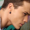 Brincos em forma de círculo R134 2