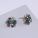 Brincos femininos com cristais G1070 6