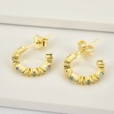 Brincos femininos com pedras A1704 4