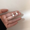 Brincos femininos com pérolas C1109 5