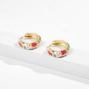 Brincos femininos com zircões G229 23