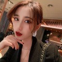 Brincos femininos em meia-lua com pedras R96 6