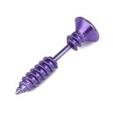 Brincos masculinos em forma de parafuso J3241 10