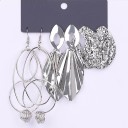 Brincos pendentes femininos 3 pares G392 36