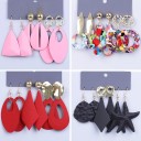 Brincos pendentes femininos 3 pares G392 1