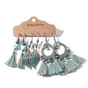 Brincos pendentes femininos 3 pares J450 7