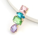 Brincos pendentes femininos com cristais G688 5