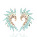 Brincos pendentes femininos com cristais G728 13